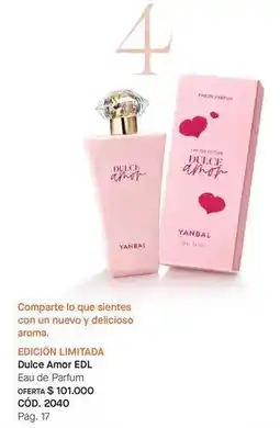 Yanbal Yanbal - dulce amor edl eau de parfum oferta