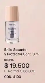 Yanbal - brillo secante y protector