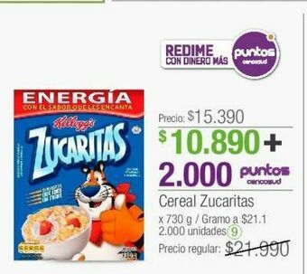 Jumbo Cereales zucaritas oferta