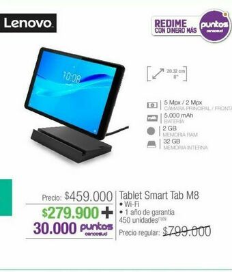 Jumbo Tablet lenovo oferta