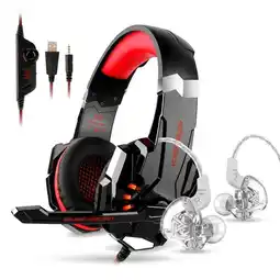 Falabella Auriculares Gamer Pc Ps4 G9000+Audifonos gamer inalámbricos QKZ oferta