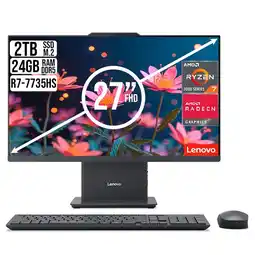 Falabella Todo En Uno Amd Ryzen 7-7735HS Ssd 2TB Ram 24GB Fhd 27 oferta