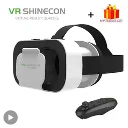 Falabella Combo Gafas 3D VR de Realidad Virtual + Control remoto+Regalo oferta