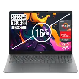 Falabella PORTATIL G2A AMD RYZEN 5-220 RAM 16GB SSD 512GB LED WUXGA 16 oferta