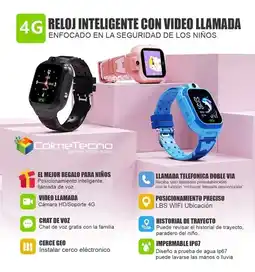 Falabella Reloj Gps Para Niños Con Red 4g Videollamadas Alarma Sos Azul o Negro oferta