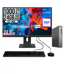 Falabella Computador Tiny Neo 50Q Core 7-240H SSD 1TB Ram 24Gb Fhd 24 W11 Pro oferta