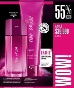 Cyzone Aroma - pink crush eau de parfum 75ml + crema perfumada corporal oferta
