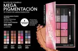 Cyzone Studio f - paleta de sombras mega pigmentación oferta