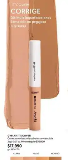 Cyzone No - cyplay it's cover! corrector oferta