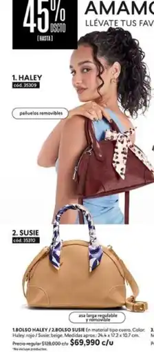 Cyzone Bolso haley / bolso susie oferta