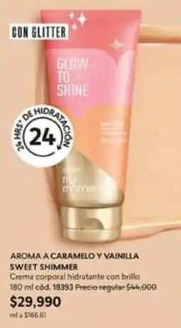 Cyzone Natura - crema corporal hidratante con brillo 180 ml cód. 18393 oferta