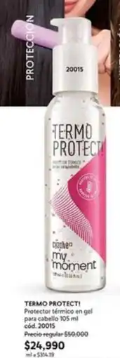 Cyzone Protect - termo protecti or térmico en gel para cabello 105 ml cód. 20015 oferta