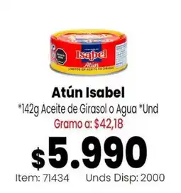 Mercamio Atún Isabel oferta