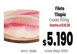 Mercamio Filete Tilapia oferta