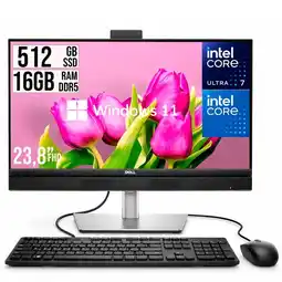 Falabella Todo en Uno Dell Pro 24 Intel Core Ultra 7 265 SSD 512GB RAM 16GB W11 Pro 24” FHD oferta