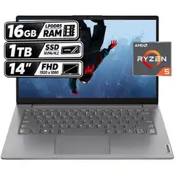 Falabella PORTÁTIL V14 G4 AMN - AMD RYZEN 5 7520U - 16GB RAM - 1TB SSD - 14 FHD - Gris Ártico oferta