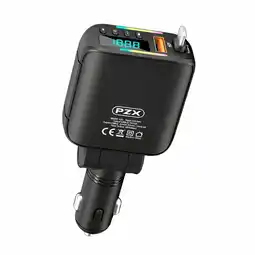 Falabella Cargador Modulador 66w Para Carro Cable Retráctil Tipo C Usb oferta