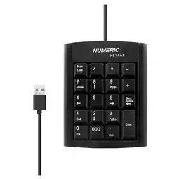 Falabella Número Pad Externo 19 Teclas Plug y Play para Computadora Portátil Universal Compatible oferta