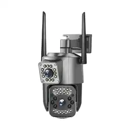 Falabella Cámara Ip Exterior Doble Lente Wifi Vision Nocturna 360 V380 oferta