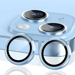 Falabella Set Lentes Protectores Premium Cámara De iPhone 16 Pro Max Azul Claro oferta