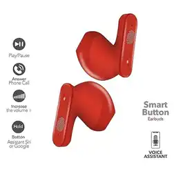 Falabella Auriculares Bluetooth TWS con Bateria de Larga Duracion Color Rojo oferta