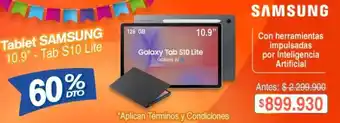Samsung - tablet 10.9 - tab s10 lite