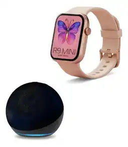 Falabella Kit Reloj Inteligente Smart Watch R9 Mini Tactil + Parlante Portatil Alaxe Bluetooth oferta