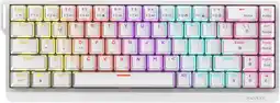 Falabella Teclado Mecanico Gamer Nk68 V2 Ajazz Red Switch Blanco oferta
