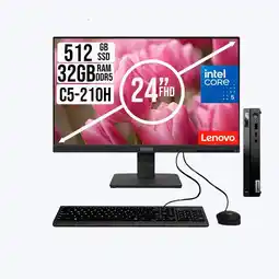 Falabella Computador Tiny Neo 50Q Intel Core 5-210H SSD 512GB RAM 32GB S24-FHD oferta