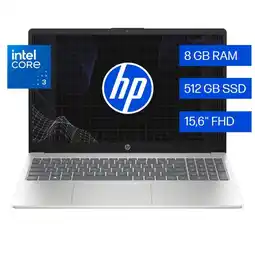 Falabella Portátil 15-fd0331la Intel Core 3 100U 8GB RAM 512GB SSD Windows 11 Home Categoría oferta
