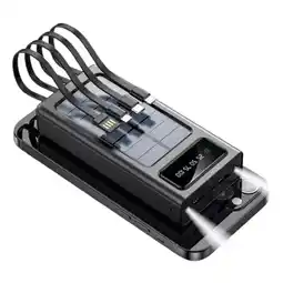 Falabella Power Bank Solar 20000mah Carga Dual Usb y Energia Solar Resistente Polvo y Agua oferta