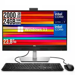 Falabella Todo en Uno Dell Pro 24 Intel Core Ultra 7 265 SSD 2TB RAM 24GB W11 Pro 24” FHD oferta