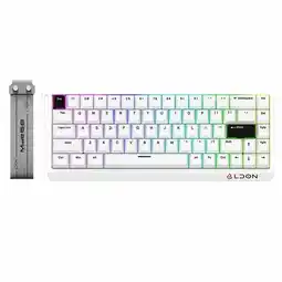Falabella Teclado Gamer Esport Magnético LDON Mide68 Hall Effect Rgb 8000hz Blanco oferta
