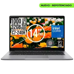 Falabella Portatil Expertbook Intel Core 7-240H Ssd 1TB Ram 32Gb 14 fhd oferta