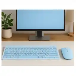 Falabella Kit Inalámbrico Teclado Mouse Sensor Óptico Bluetooth 2.4ghz Ergonómico Batería Recargable oferta