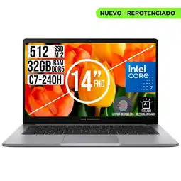 Falabella Portatil Expertbook Intel Core 7-240H Ssd 512Gb Ram 32Gb 14 fhd oferta