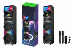 Falabella Cabina Torre Sonido Inalámbrica Dp-1421 Con 2 Micrófonos oferta