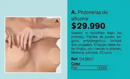 Leonisa Limpio - pezoneras de silicona oferta