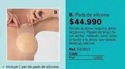 Leonisa Piel - pads de silicona oferta