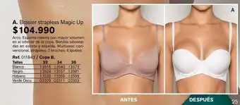 Magic - brasier strapless up