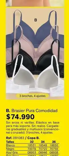 Leonisa Arcos - brasier pura comodidad oferta