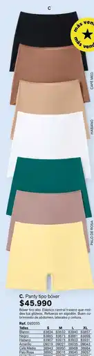 Leonisa Mol - c. panty spa boxer oferta