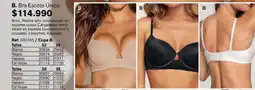 Leonisa Arco - b. bra escote único ref. 091165 / copa b oferta