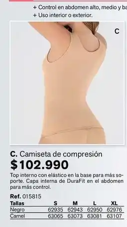 Leonisa Control - camiseta de compresión oferta