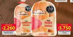 Ara Amapan pan hamburguesa oferta