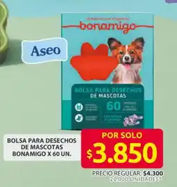 Ara Bonamigo bolsa para desechos de mascotas oferta