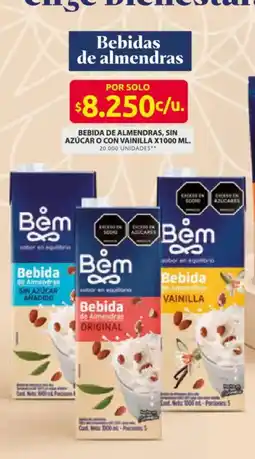 Ara Bem bebidas de almendras oferta