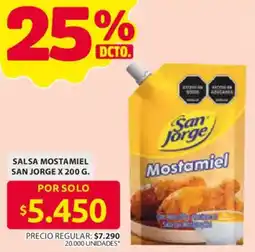 Ara San Jorge salsa mostamiel oferta