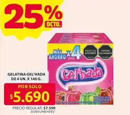 Ara Gel'hada gelatina oferta