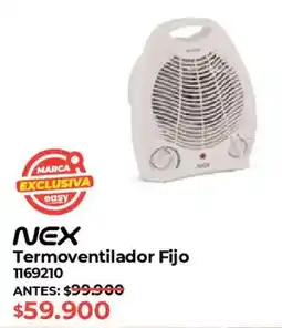 Easy Nex termoventilador fijo oferta